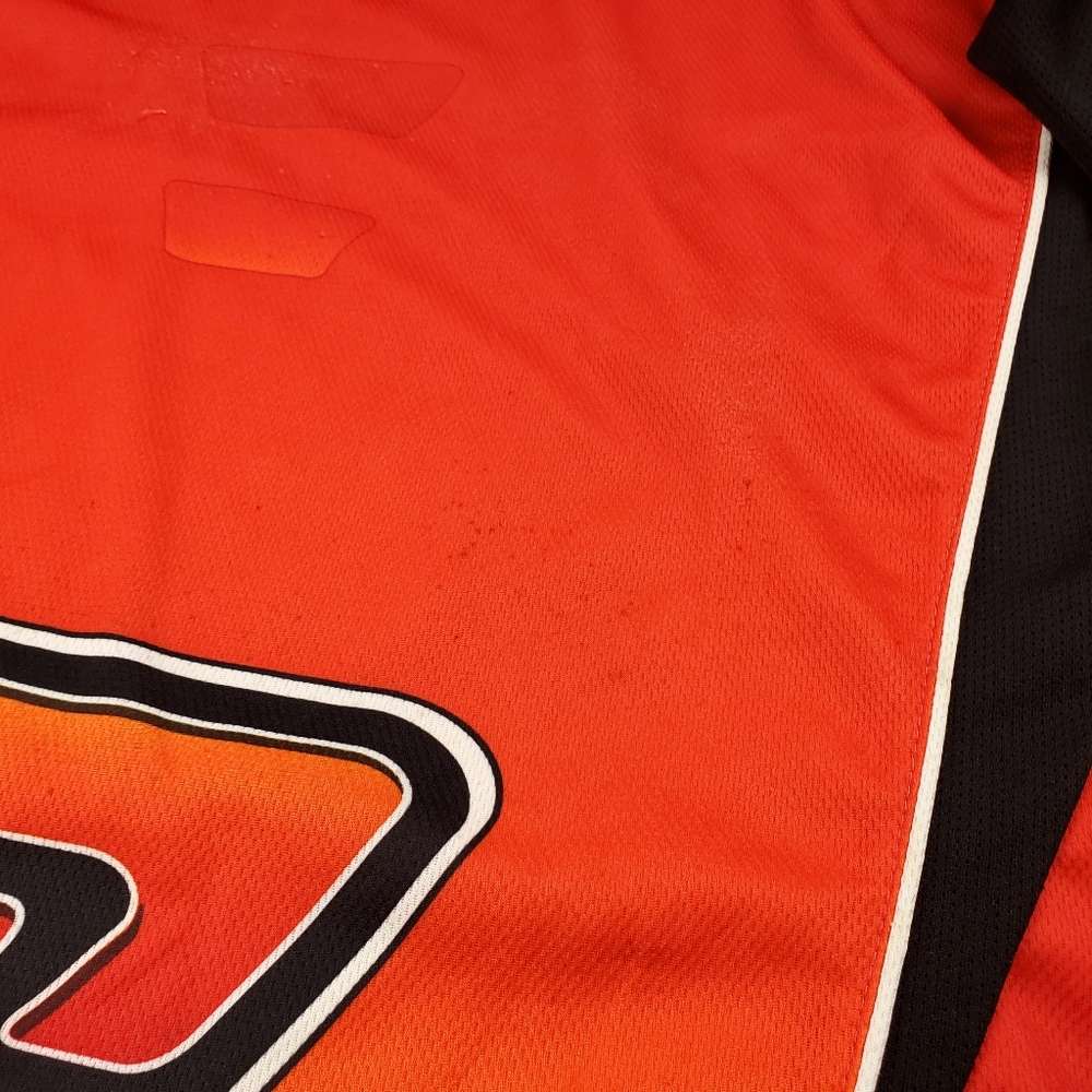 Vintage Proto Dye Paintball Jersey Gradient Spellout Orange Y2K Motorcross Large - Picture 10 of 13